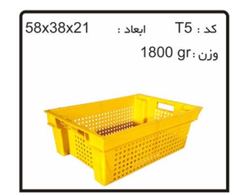 کارگاه پخش جعبه های صادراتی (ترانسفر) کد T5
